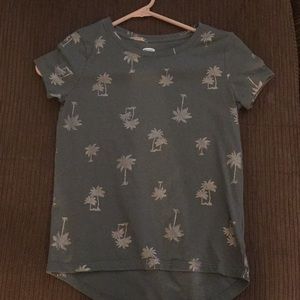 Green old navy shirt
